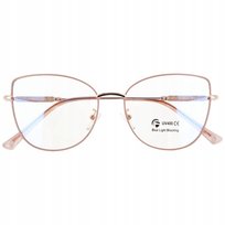 Wyrób medyczny, Stylion, Okulary Zerówki Do Komputera Z Filtrem Blue Light Ochronne Damskie Kocie +