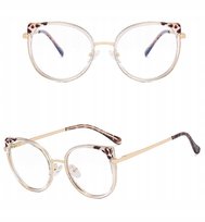 Wyrób medyczny, Stylion, Solidne Damskie Okulary Zerówki Do Komputera Blue Light Uv Oprawki Flexy Oc