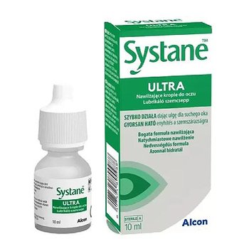 Wyrób medyczny,SYSTANE ULTRA krople nawilżające do oczu, 10 ml - Dr.Max