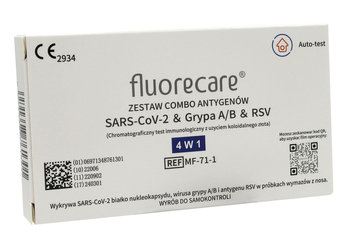 Wyrób medyczny, Test combo SARS-CoV-2 & Grypa A/B & RSV - Fluorecare