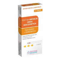 Wyrób medyczny, Test na infekcje dróg moczowych dla dzieci i dorosłych - 2 testy Hydrex
