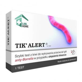 Wyrób medyczny, Tik' Alert, Domowy test na Boleriozę, LabHome - Lab Home