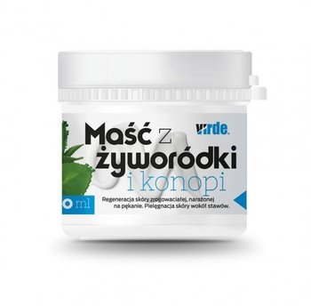 Wyrób medyczny, Virde, maść z Żyworódki i Konopi, 100ml - Virde