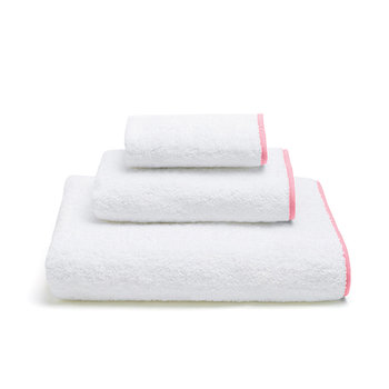 Wysokiej jakości ręcznik frotte 600 gramów, M/Mira 30x30cm różowy - MEVAK LIVING