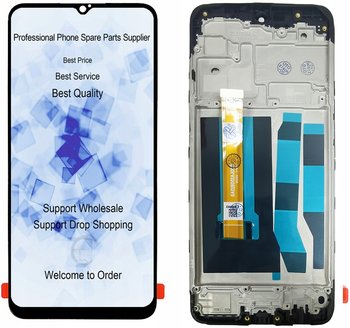 WYŚWIETLACZ EKRAN DOTYK LCD DO OPPO A31 2020 CPH2015 - Zamiennik/inny
