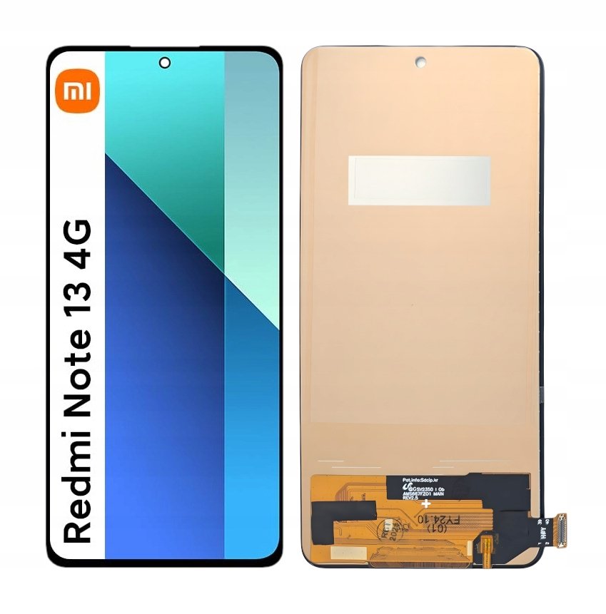 Display LCD Con Cornice Per Xiaomi Redmi Note 13 4G – Aftermarket Incell – Colore Ocean Sunset - 2