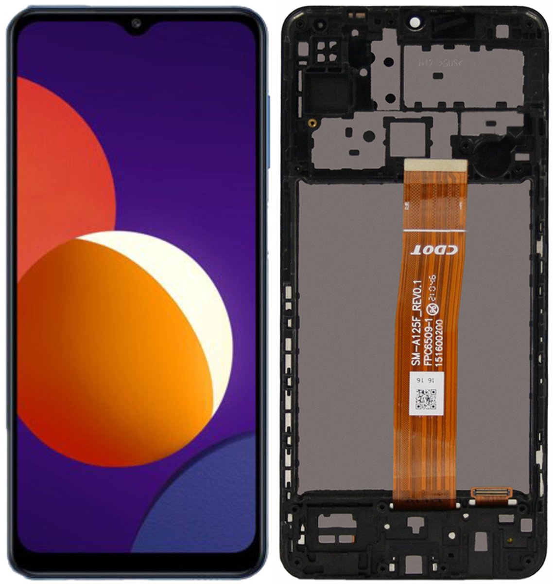 WYŚWIETLACZ LCD DO SAMSUNG GALAXY A12 A125F RAMKA Samsung Electronics