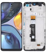Wyświetlacz LCD + ekran dotykowy Motorola MOTO G22 XT2231 (Regenerowany) Ramka czarna