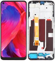 Wyświetlacz LCD + ekran dotykowy OPPO A54 5G CPH2195 (Regenerowany) Ramka czarna