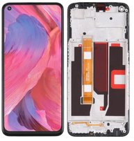 Wyświetlacz LCD + ekran dotykowy OPPO A74 5G CPH2197 (Regenerowany) Ramka czarna