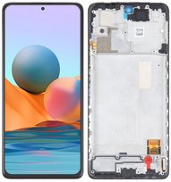 Wyświetlacz LCD + ekran dotykowy Xiaomi Redmi Note 10 Pro 4G OLED Ramka czarna