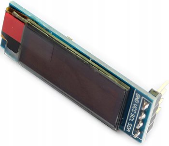 Wyświetlacz OLED 0,91" 128x32 I2C SSD1306 niebieski do Arduino i GOTEK - Inny producent