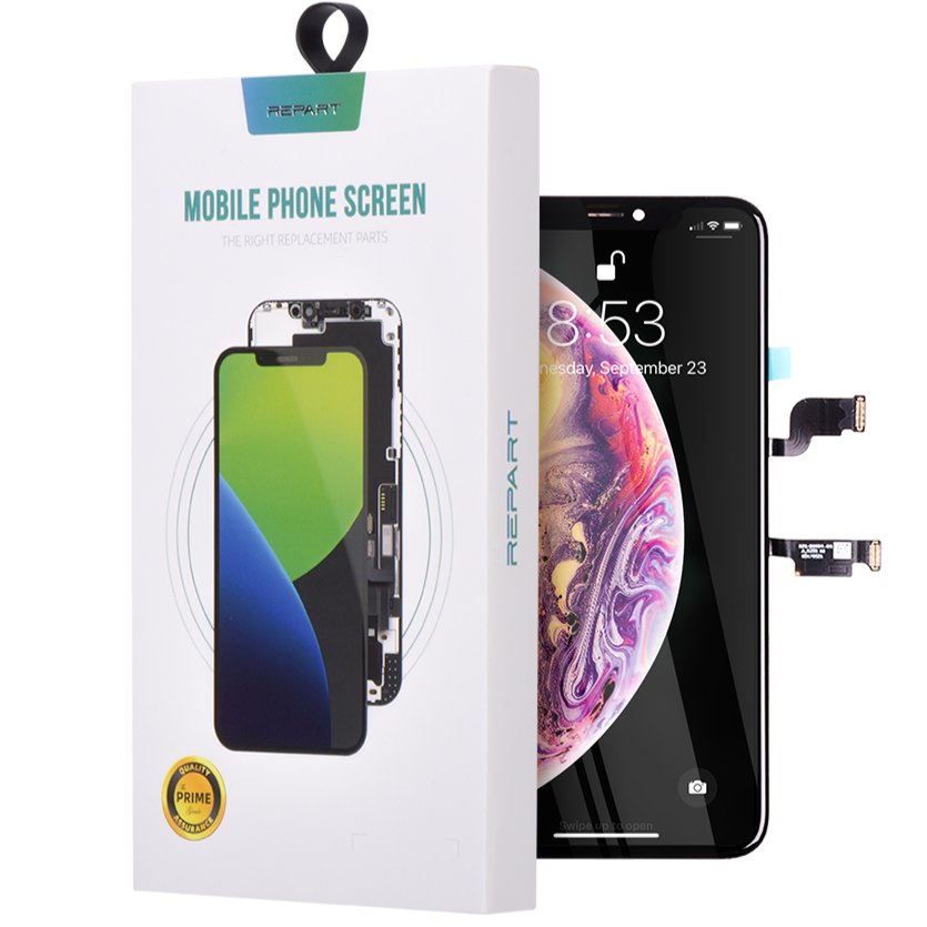 Zdjęcia - Telefon komórkowy HARD Wyświetlacz REPART do iPhone XS Max  OLED szybka dotyk digitizer 
