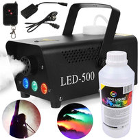 WYTWORNICA GENERATOR DYMU DYMIARKA PILOT MINI LED 500W 3W1 IMPREZA +PŁYN 1L Inna marka