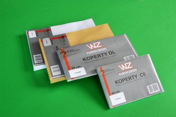 Wz Eurocopert, Koperta samoprzylepna, biała - WZ EUROCOPERT