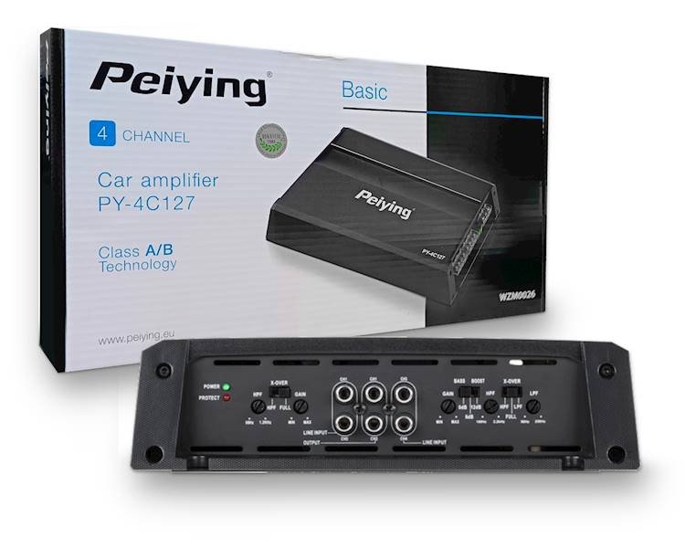 WZMACNIACZ CAR AUDIO | Peiying Basic PY-4C127