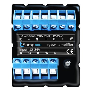 Wzmacniacz RGBW ampBox 12/24V BLEBOX - BLEBOX