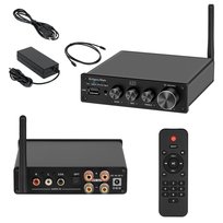 Wzmacniacz stereo Bluetooth 5.1 aptX HD 2x100W pilot Kruger&Matz A20