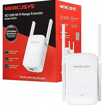 WZMACNIACZ SYGNAŁU REPEATER WIFI AC1200 MERCUSYS 5GHZ - Mercusys