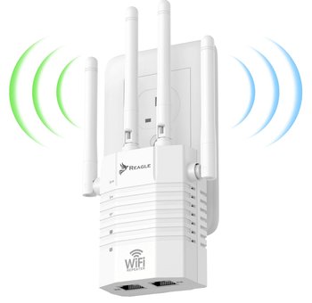 WZMACNIACZ SYGNAŁU SIECI WIFI 5 GHz 802.11ac REAPETER AC1200 EXTENDER 2xLAN - Reagle