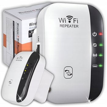 Wzmacniacz Sygnału Wifi Mocny Zasięg 300 Mb/S Repeater 2 Tryby Funkcja Wps - ZeeTech