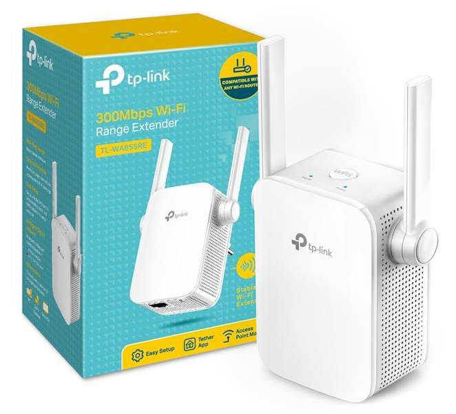 WZMACNIACZ WiFi | REPEATER SYGNAŁU | TP-Link WA855RE