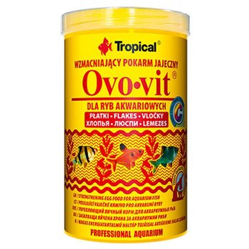 Wzmacniający pokarm dla ryb tropikalnych z dodatkiem jajek TROPICAL Ovovit, 200 g - Tropical