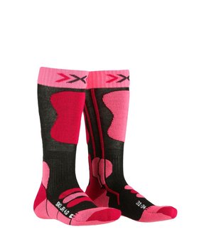 X-Socks, Skarpety dziecięce, Ski JR 4.0, różowy, rozmiar 31/34 - X-Socks