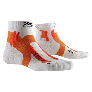 X-Socks, Skarpety, Marathon 4.0 (XS-RS11S19U-W017), biały, rozmiar 45/47 - X-Socks