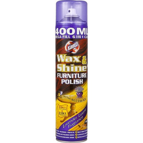 Xanto Wax & Shine Lavender Pianka Do Czyszczenia Mebli 400Ml Astonish