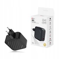 XBLITZ XC3 SZYBKA ŁADOWARKA SIECIOWA GaN3 100W Power Delivery Quick Charge