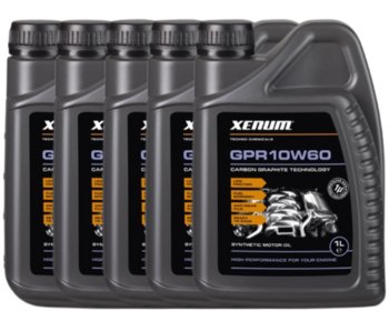 Xenum Gpr 10W60 Olej Silnikowy Z Dodatkiem Grafitu 5L - Xenum
