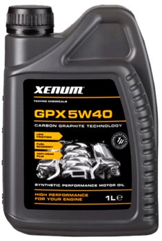 Xenum Gpx 5W40 Olej Silnikowy Z Dodatkiem Grafitu 1L - Xenum