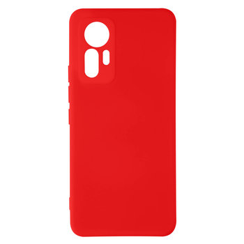 Xiaomi 12 Lite Etui Silikonowe Półsztywne Miękkie w dotyku Cienkie Czerwone - Avizar
