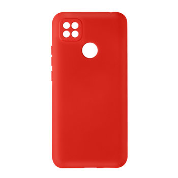 Xiaomi Redmi 10A Etui silikonowe półsztywne miękkie w dotyku cienkie czerwone - Avizar