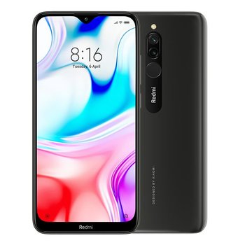 XIAOMI Redmi 8, 3 GB RAM, 32 GB, Czarny - Xiaomi