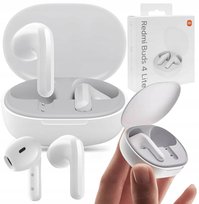 Xiaomi Redmi Buds 4 Lite BEZPRZEWODOWE SŁUCHAWKI Bluetooth 5.3 IP54 białe