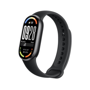 Xiaomi, Smartband Mi Band 10, Amoled 1,72", Bluetooth 5.3, 5ATM, bateria 233 mAh, Midnight Black - Xiaomi