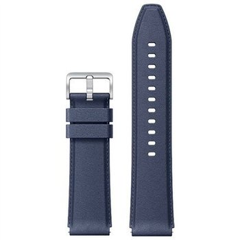 Xiaomi Watch S1 Leather Strap, niebieski - Xiaomi