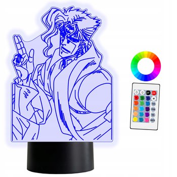 XL Lampka LED 3D JoJo Bizarre Adventure 16 kolorów + Pilot - Inny producent