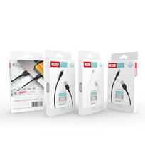 XO Kabel NB-P171 USB - Lightning 1,0 m 2,4A, biały