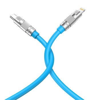 XO Kabel NB-Q228A USB-C - Lightning 1,2m 27W niebieski - XO
