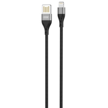 XO Kabel NB188 USB - Lightning 2.4A 1,0m szary dwustronne USB - XO