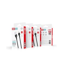 XO Kabel NB200 USB - USB-C 1,0m 2.1A, czarny