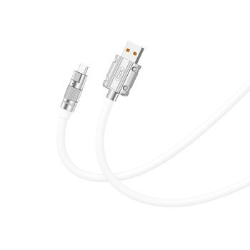 XO Kabel NB227 USB - microUSB 1,2 m 6A, biały - XO
