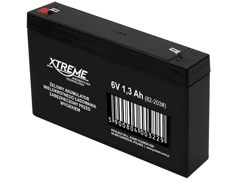 Zdjęcia - Bateria do UPS X-Treme Xtreme, akumulator żelowy XTREME 6V 1.3Ah 
