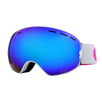 Xtrm-Summit Gogle Narciarskie I Snowboardowe Z Niebieską/Różową Lustrzaną Ramką - YEAZ