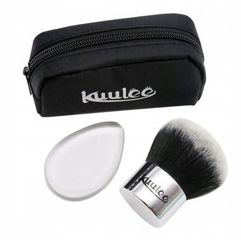 XyZ, Pędzel Do Makijażu Pudru Kabuki+Etui+Blender - XyZ