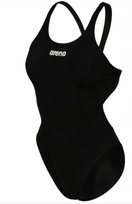 Y6628 Strój kąpielowy jednoczęściowy Arena Swim Tech Solid czarny D30 UK26 Arena
