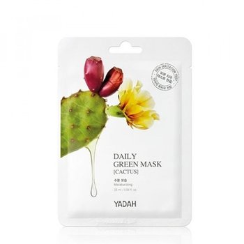 Yadah, Daily Green, Maska do twarzy Cactus, 25 ml - Yadah